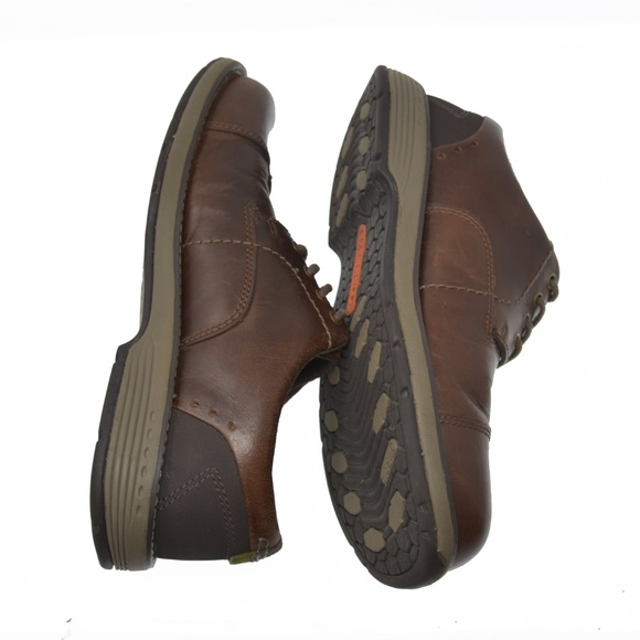 *MERRELL Sz 8.5 Brown Leather Oxford Shoes J69073